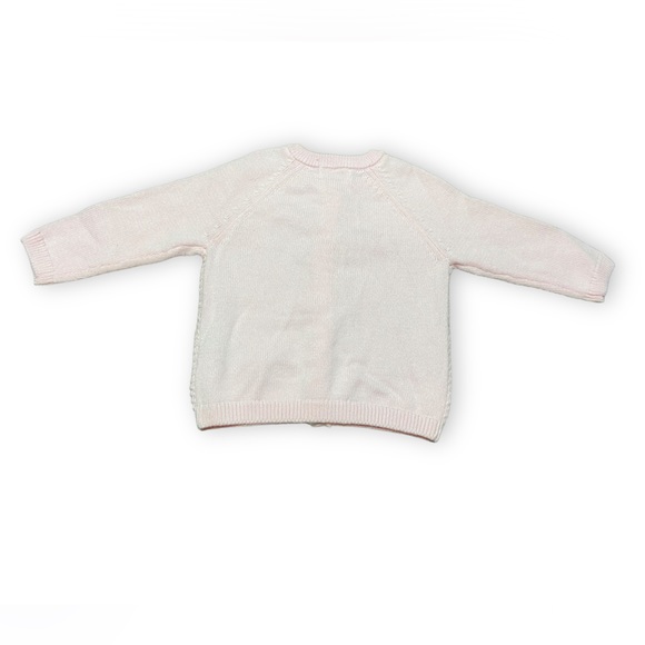 INFANT GIRL SIZE 6-9 MONTHS BUTTON DOWN SWEATER - Picture 2 of 3